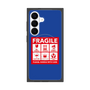 プレミアムスクエアケース with SnapMag［ FRAGILE Sticker - Blue ］