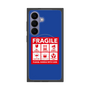 プレミアムスクエアケース with SnapMag［ FRAGILE Sticker - Blue ］