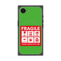 プレミアムスクエアケース with SnapMag［ FRAGILE Sticker - Green ］