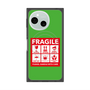 プレミアムスクエアケース with SnapMag［ FRAGILE Sticker - Green ］