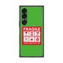プレミアムスクエアケース with SnapMag［ FRAGILE Sticker - Green ］