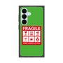 プレミアムスクエアケース with SnapMag［ FRAGILE Sticker - Green ］