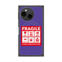 プレミアムスクエアケース with SnapMag［ FRAGILE Sticker - Purple ］