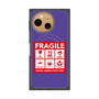 プレミアムスクエアケース with SnapMag［ FRAGILE Sticker - Purple ］