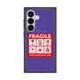 プレミアムスクエアケース with SnapMag［ FRAGILE Sticker - Purple ］