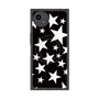 プレミアムスクエアケース with SnapMag［ Stars - Black ］