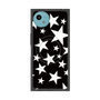 プレミアムスクエアケース with SnapMag［ Stars - Black ］