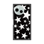 プレミアムスクエアケース with SnapMag［ Stars - Black ］