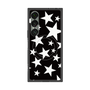 プレミアムスクエアケース with SnapMag［ Stars - Black ］