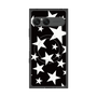 プレミアムスクエアケース with SnapMag［ Stars - Black ］