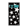プレミアムスクエアケース with SnapMag［ Stars - Black ］