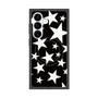 プレミアムスクエアケース with SnapMag［ Stars - Black ］