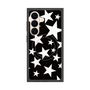 プレミアムスクエアケース with SnapMag［ Stars - Black ］