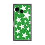 プレミアムスクエアケース with SnapMag［ Stars - Green ］