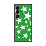 プレミアムスクエアケース with SnapMag［ Stars - Green ］