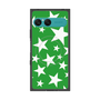 プレミアムスクエアケース with SnapMag［ Stars - Green ］