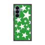 プレミアムスクエアケース with SnapMag［ Stars - Green ］