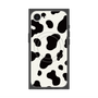 プレミアムスクエアケース with SnapMag［ Cow - White ］