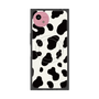 プレミアムスクエアケース with SnapMag［ Cow - White ］