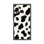 プレミアムスクエアケース with SnapMag［ Cow - White ］