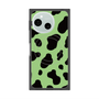 プレミアムスクエアケース with SnapMag［ Cow - Green ］