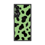プレミアムスクエアケース with SnapMag［ Cow - Green ］