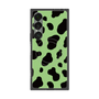 プレミアムスクエアケース with SnapMag［ Cow - Green ］