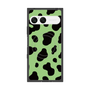 プレミアムスクエアケース with SnapMag［ Cow - Green ］
