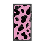 プレミアムスクエアケース with SnapMag［ Cow - Pink ］