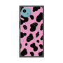 プレミアムスクエアケース with SnapMag［ Cow - Pink ］