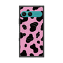 プレミアムスクエアケース with SnapMag［ Cow - Pink ］