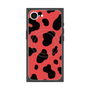 プレミアムスクエアケース with SnapMag［ Cow - Red ］