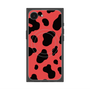 プレミアムスクエアケース with SnapMag［ Cow - Red ］