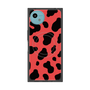 プレミアムスクエアケース with SnapMag［ Cow - Red ］