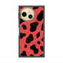 プレミアムスクエアケース with SnapMag［ Cow - Red ］