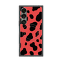 プレミアムスクエアケース with SnapMag［ Cow - Red ］