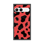 プレミアムスクエアケース with SnapMag［ Cow - Red ］