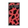 プレミアムスクエアケース with SnapMag［ Cow - Red ］
