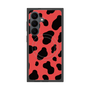 プレミアムスクエアケース with SnapMag［ Cow - Red ］