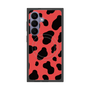 プレミアムスクエアケース with SnapMag［ Cow - Red ］