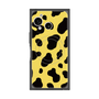 プレミアムスクエアケース with SnapMag［ Cow - Yellow ］