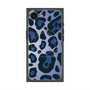 プレミアムスクエアケース with SnapMag［ Leopard - Blue ］