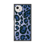 プレミアムスクエアケース with SnapMag［ Leopard - Blue ］
