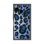 プレミアムスクエアケース with SnapMag［ Leopard - Blue ］