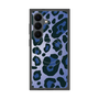 プレミアムスクエアケース with SnapMag［ Leopard - Blue ］