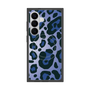 プレミアムスクエアケース with SnapMag［ Leopard - Blue ］