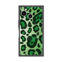 プレミアムスクエアケース with SnapMag［ Leopard - Green ］