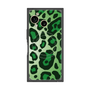 プレミアムスクエアケース with SnapMag［ Leopard - Green ］