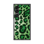 プレミアムスクエアケース with SnapMag［ Leopard - Green ］