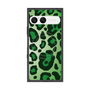 プレミアムスクエアケース with SnapMag［ Leopard - Green ］